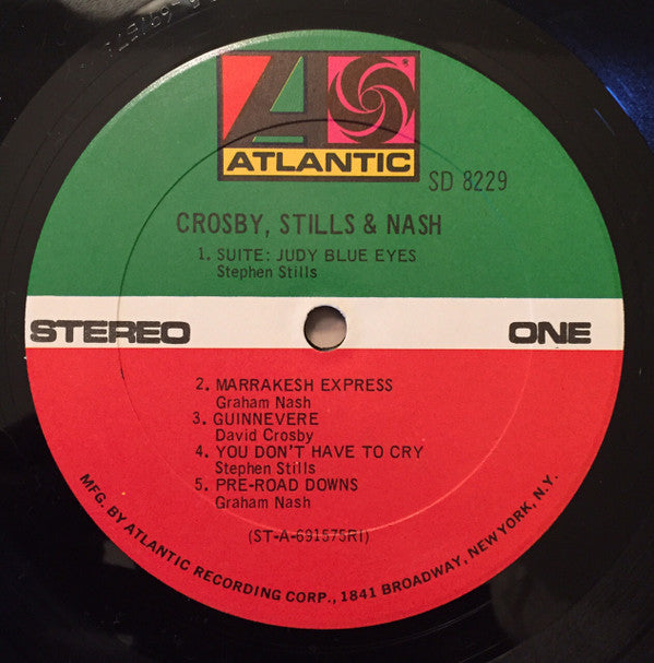 Crosby, Stills & Nash : Crosby, Stills & Nash (LP, Album, RE, RI )