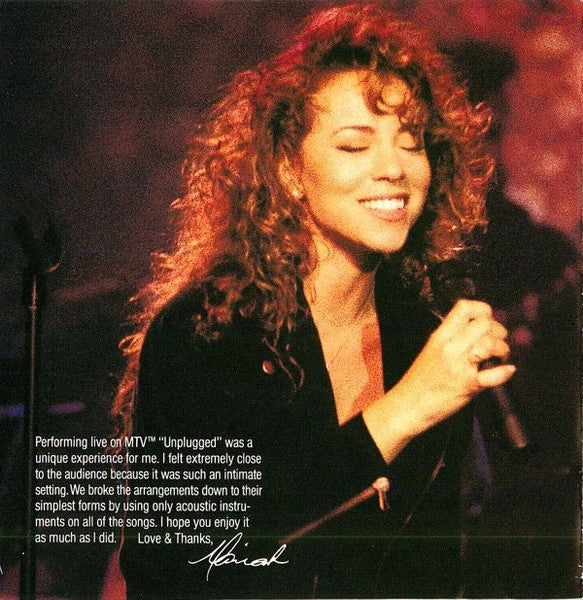 Mariah Carey : MTV Unplugged EP (CD, EP, RE)