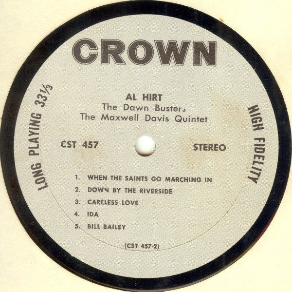 Al Hirt / The Dawn Busters / The Maxwell Davis Quintet : Al Hirt, The Dawn Busters, The Maxwell Davis Quintet (LP, Album)