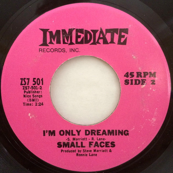 Small Faces : Itchycoo Park (7", Single)