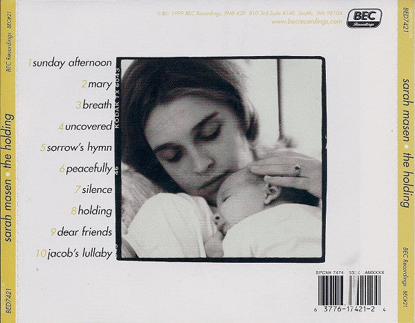 Sarah Masen : The Holding (CD, Album)