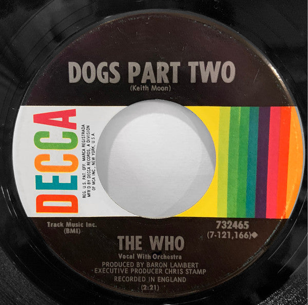 The Who : Pinball Wizard (7", Single, Pin)