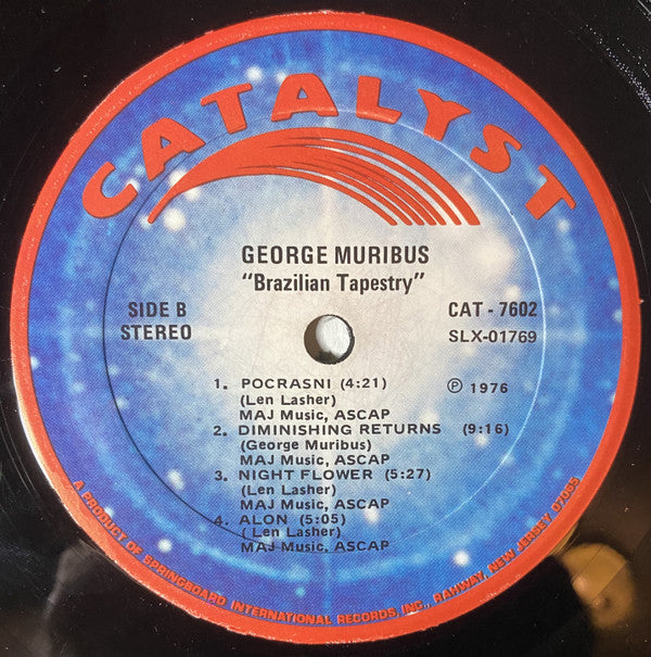 George Muribus : Brazilian Tapestry (LP, Album)