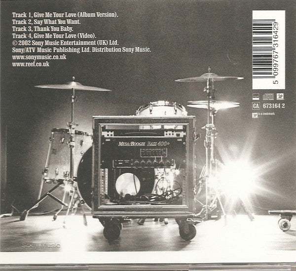 Reef : Give Me Your Love (CD, Single, CD1)