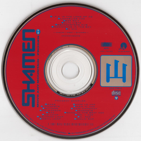 The Shamen : Move Any Mountain - Progen 91 (CD, Single)