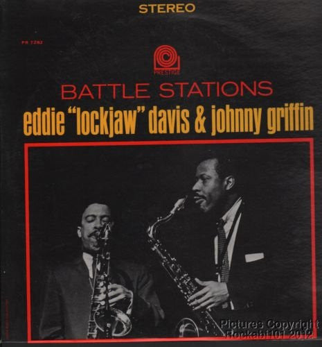 Eddie "Lockjaw" Davis & Johnny Griffin : Battle Stations (LP, Album, RE)