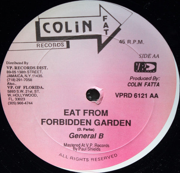 Beenie Man & General B / General B : Dem Time Deh / Eat From Forbidden Garden (12")