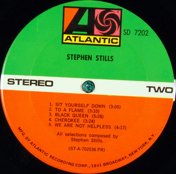 Stephen Stills : Stephen Stills (LP, Album, PR()