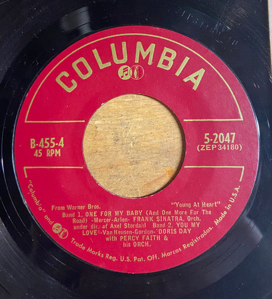 Doris Day, Frank Sinatra : Young At Heart (2x7", Album, EP, Mono)