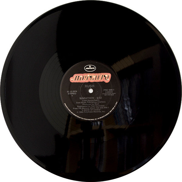 Rush : Marathon (12", Promo)