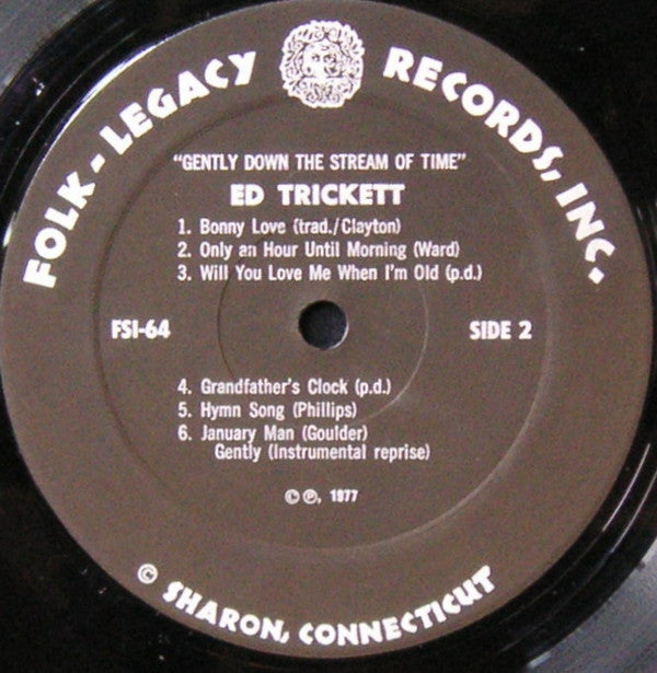 Ed Trickett : Gently Down The Stream Of Time (LP, Album)