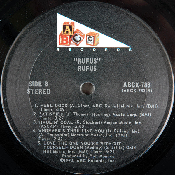 Rufus : Rufus (LP, Album, San)