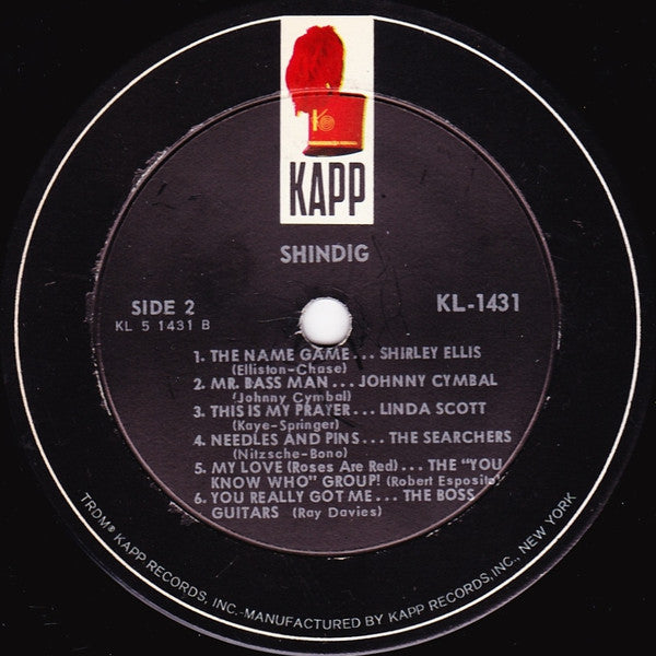 Various : Shindig (LP, Comp, Mono, Ind)