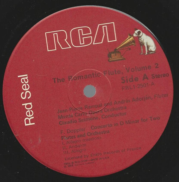 Jean-Pierre Rampal : The Romantic Flute, Volume 2 (LP)