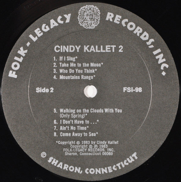 Cindy Kallet : 2 (LP, Album)