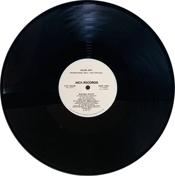 Adam Ant : Rough Stuff (12", Promo)
