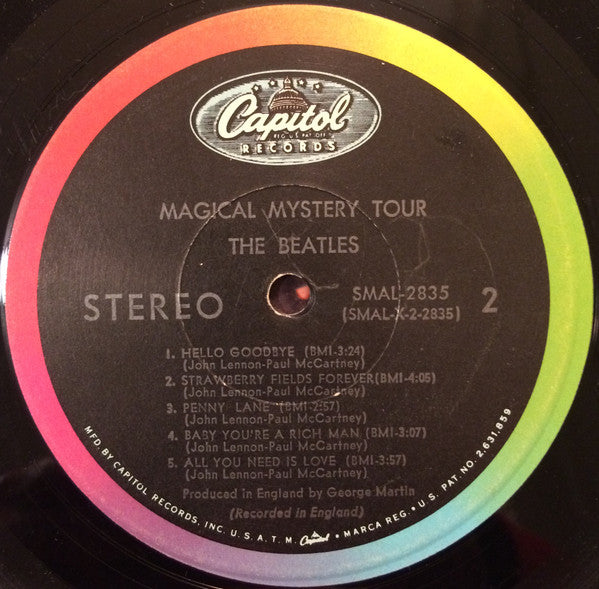 The Beatles : Magical Mystery Tour (LP, Album, Scr)