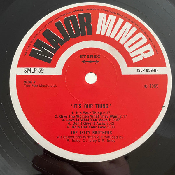 The Isley Brothers : It's Our Thing (LP, Album)