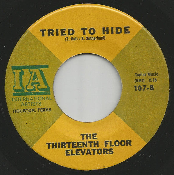 The Thirteenth Floor Elevators* : You're Gonna Miss Me (7", Single, RE)
