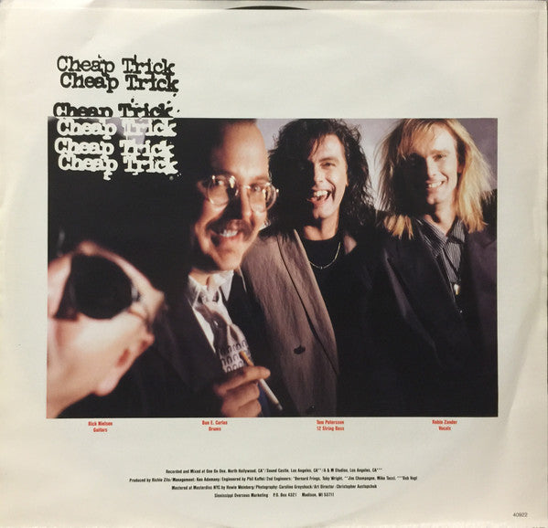 Cheap Trick : Lap Of Luxury (LP, Album, Car)