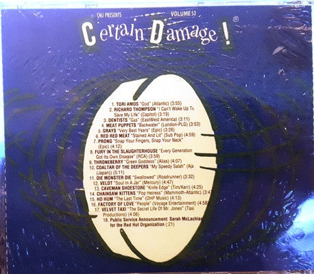 Various : CMJ Presents Certain Damage! - Volume 53 (CD, Comp, Promo)