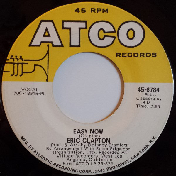 Eric Clapton : After Midnight (7", Single, Mono, PL )