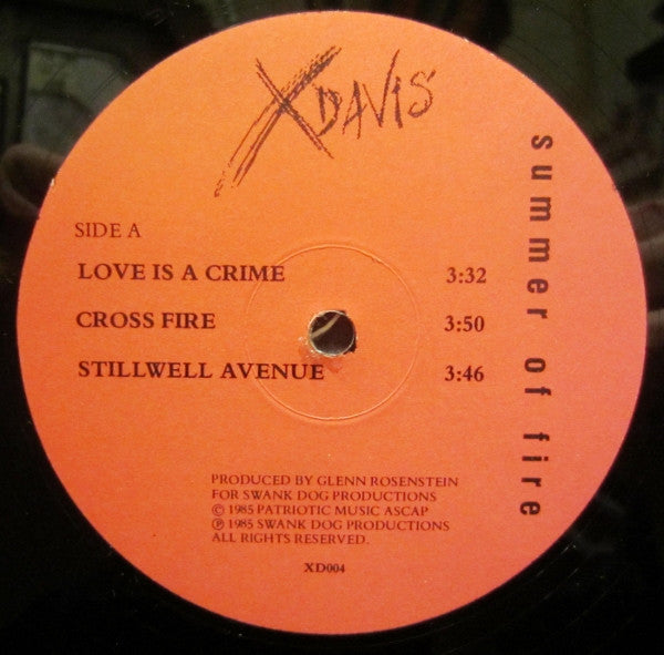 XDavis : Summer Of Fire (12", MiniAlbum)