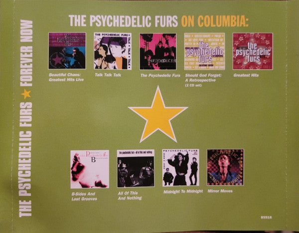 The Psychedelic Furs : Forever Now (CD, Album, RE, RM)