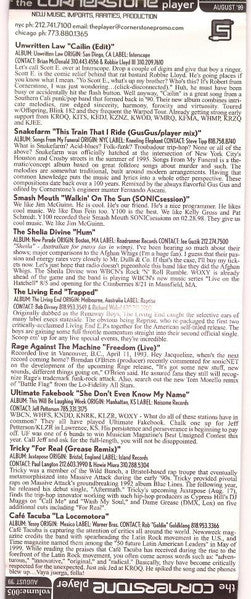 Various : The Cornerstone Player - Volume:005 (CD, Comp, Promo)