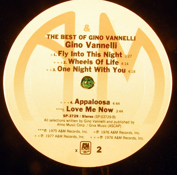 Gino Vannelli : The Best Of Gino Vannelli (LP, Comp, X -)