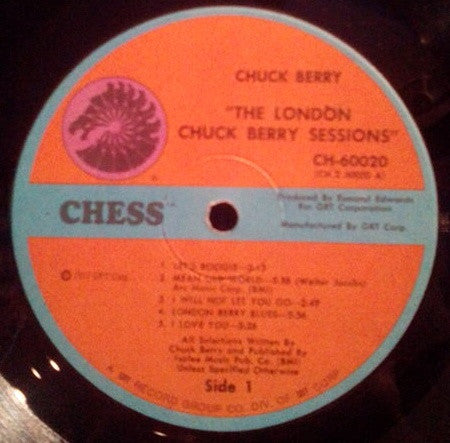Chuck Berry : The London Chuck Berry Sessions (LP, RE)