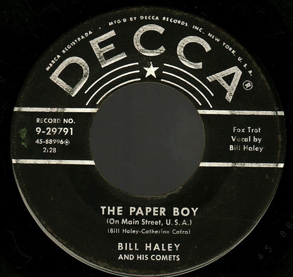 Bill Haley And His Comets : See You Later, Alligator (7", Single, Ric)