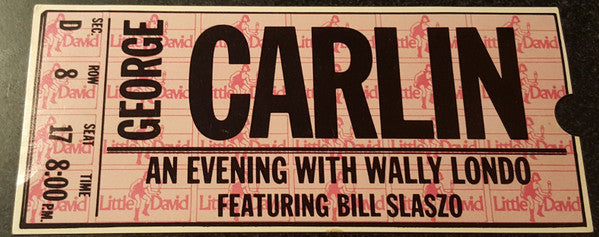 George Carlin : An Evening With Wally Londo Featuring Bill Slaszo (7", EP, Promo)