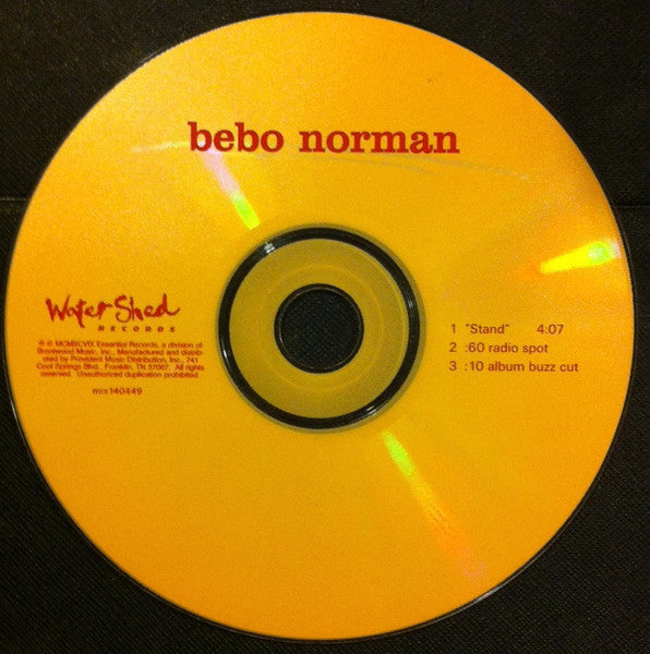 Bebo Norman : Stand (CD, Single, Promo)