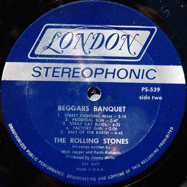 Rolling Stones* : Beggars Banquet (LP, Album, Mon)