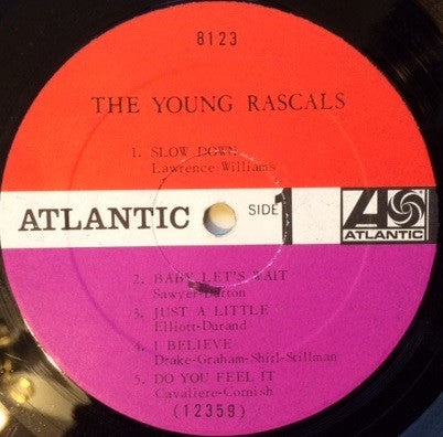 The Young Rascals : The Young Rascals (LP, Album, Mono, RP)