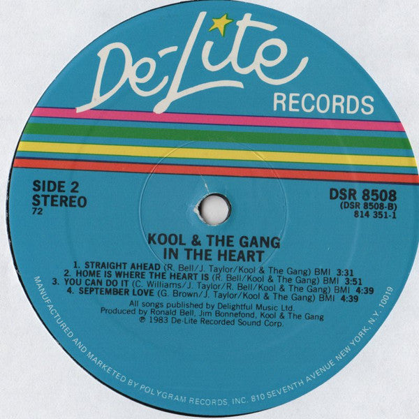 Kool & The Gang : In The Heart (LP, Album, 72 )