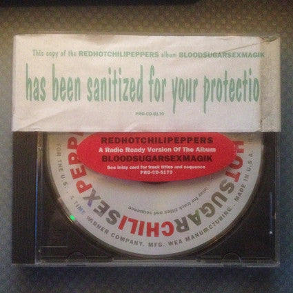 Red Hot Chili Peppers : Blood Sugar Sex Magik (CD, Album, Promo)