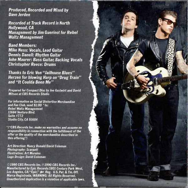 Social Distortion : Social Distortion (CD, Album)