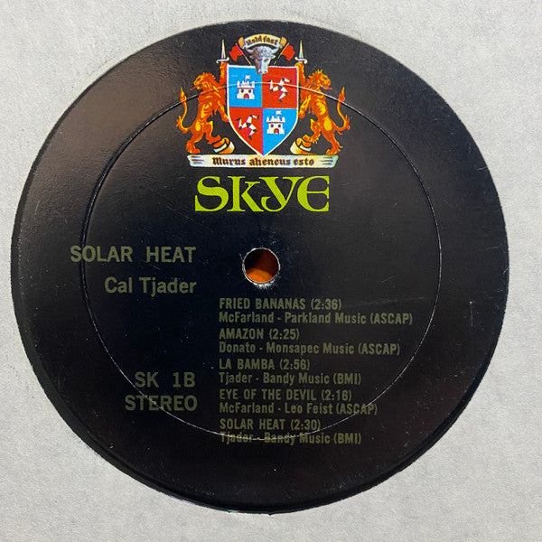 Cal Tjader : Solar Heat (LP, Album, Mon)