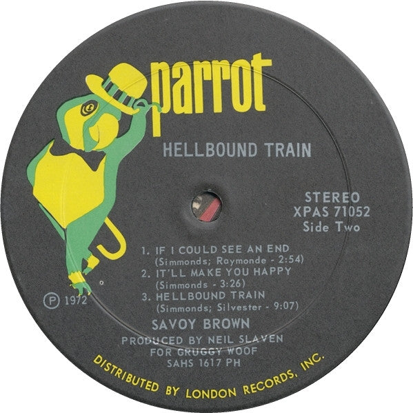 Savoy Brown : Hellbound Train (LP, Album, PH-)