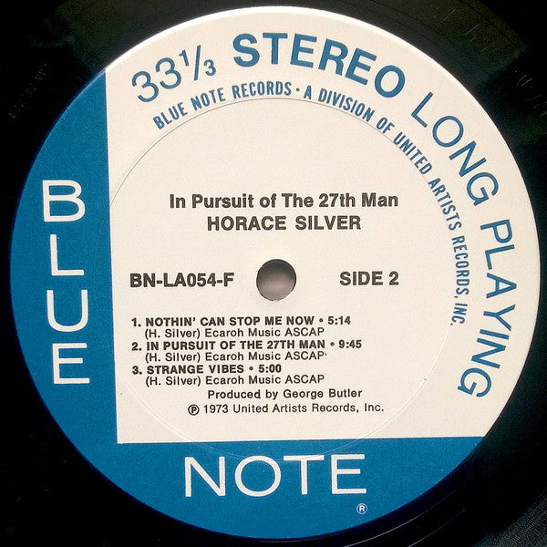 Horace Silver : In Pursuit Of The 27th Man (LP, Album)