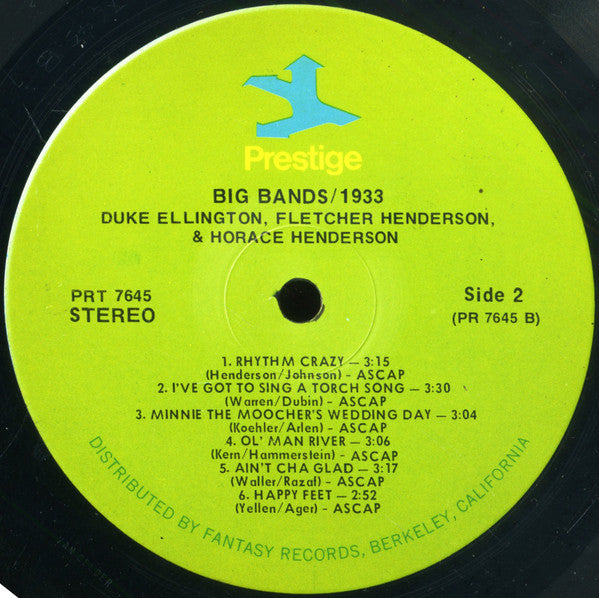Various : The Big Bands/1933 (LP, Comp, RM)