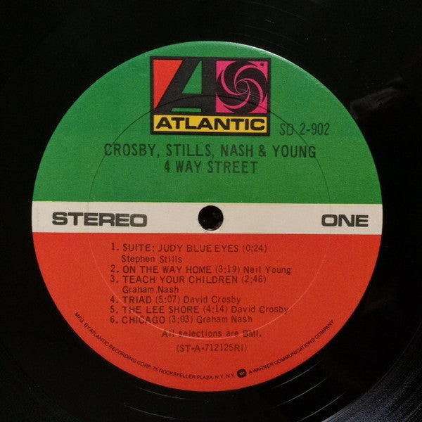 Crosby, Stills, Nash & Young : 4 Way Street (2xLP, Album, RE, RI-)