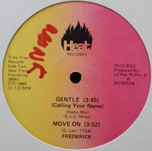 Frederick : Gentle (Calling Your Name) (12", M/Print)