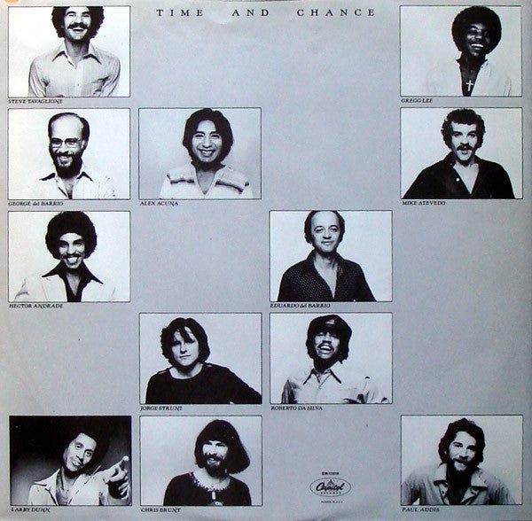 Caldera (2) : Time And Chance (LP, Album, Jac)