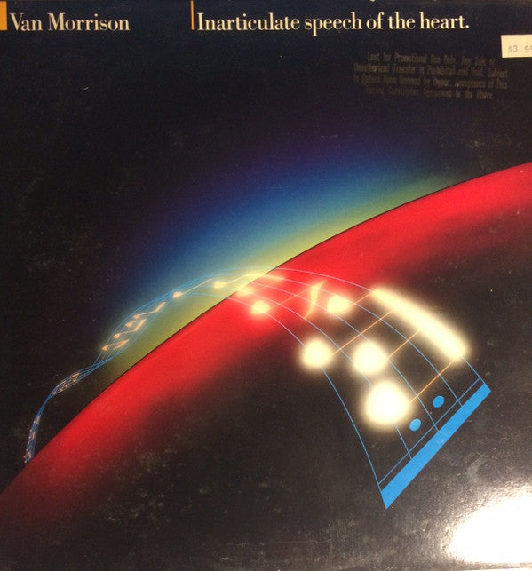 Van Morrison : Inarticulate Speech Of The Heart (LP, Album, Win)