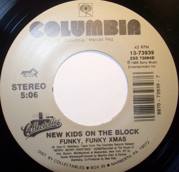 New Kids On The Block : This One's For The Children (7", RE)