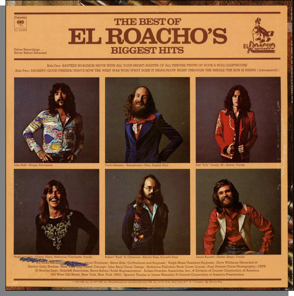 El Roacho : The Best Of El Roacho's Biggest Hits (LP, Album)