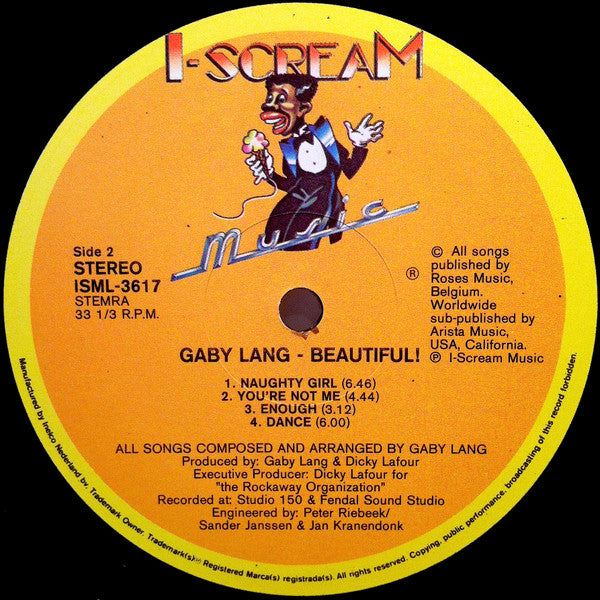 Gaby Lang : Beautiful! (LP, Album)